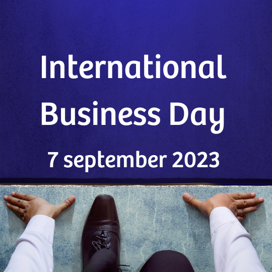 September 7th: Sign up for the International Business Day 2023